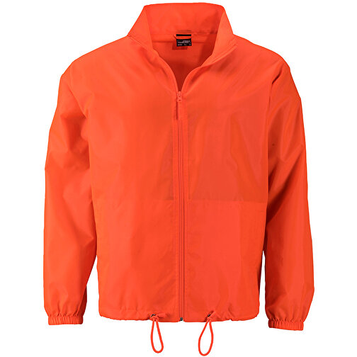 Men's Promo Jacket , James Nicholson, orange/neon, Oberstoff: 100% Polyester, XL, , Bild 1
