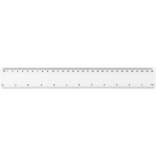 Rothko 30 Cm Kunststofflineal , transparent, PP Kunststoff, 31,30cm x 0,10cm x 4,20cm (Länge x Höhe x Breite), Bild 1