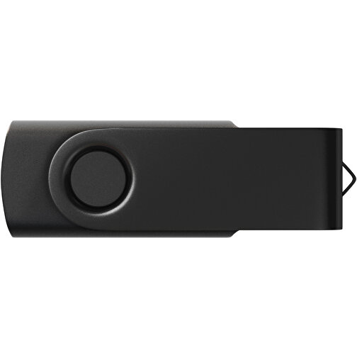USB-Stick SWING Color 2.0 2 GB , Promo Effects MB , schwarz MB , 2 GB , Kunststoff/ Aluminium MB , 5,70cm x 1,00cm x 1,90cm (Länge x Höhe x Breite), Bild 2