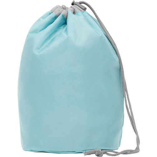 Kulturtasche TUBE , hellblau, 190T Nylon, 24,00cm (Höhe), Bild 3