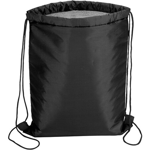 Kühlrucksack ISO COOL , schwarz, 210D Polyester, 32,00cm x 42,00cm (Länge x Breite), Bild 1