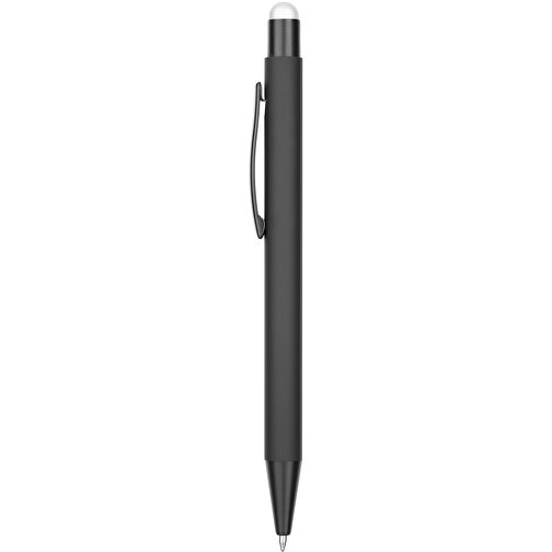 Kugelschreiber Colorado , Promo Effects, schwarz/silber, Aluminium, 13,50cm x 0,80cm (Länge x Breite), Bild 3