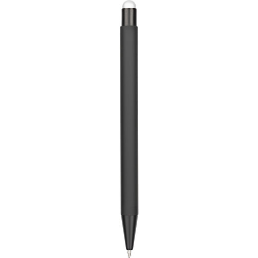 Kugelschreiber Colorado , Promo Effects, schwarz/silber, Aluminium, 13,50cm x 0,80cm (Länge x Breite), Bild 5
