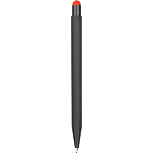 Kugelschreiber Colorado , Promo Effects, schwarz/rot, Aluminium, 13,50cm x 0,80cm (Länge x Breite), Bild 5