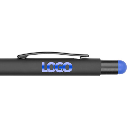 Kugelschreiber Colorado , Promo Effects, schwarz/dunkelblau, Aluminium, 13,50cm x 0,80cm (Länge x Breite), Bild 8