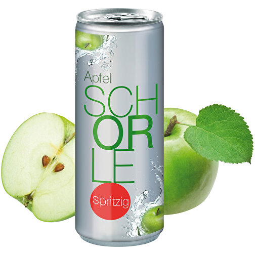 Spritz aux pommes 'gazeuse', 250 ml, Body Label transp. (Alu Look), Image 1