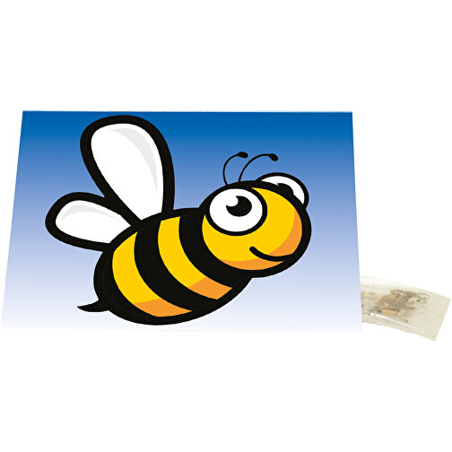 Plegado de la tarjeta de la abeja, Imagen 1