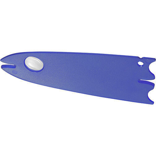Zeckenentferner Mit Lupe 'Duo' , gefrostet blau, PS, 9,70cm x 0,10cm x 3,70cm (Länge x Höhe x Breite), Bild 1