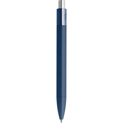 Prodir DS4 Soft Touch PRR Push Kugelschreiber , Prodir, sodalithblau / silber satiniert, Kunststoff, 14,10cm x 1,40cm (Länge x Breite), Bild 3