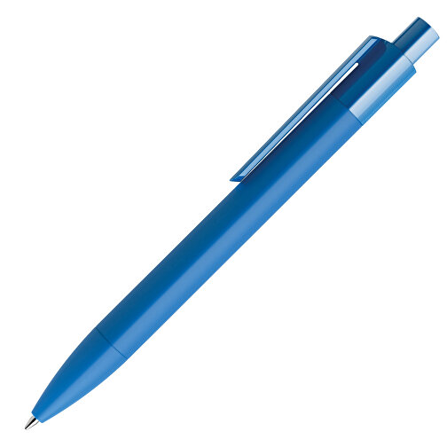 Prodir DS4 Soft Touch PRR Push Kugelschreiber , Prodir, true blue, Kunststoff, 14,10cm x 1,40cm (Länge x Breite), Bild 4