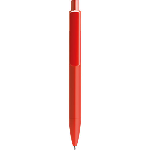 Prodir DS4 Soft Touch PRR Push Kugelschreiber , Prodir, rot, Kunststoff, 14,10cm x 1,40cm (Länge x Breite), Bild 1