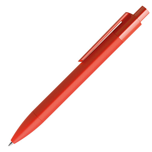 Prodir DS4 Soft Touch PRR Push Kugelschreiber , Prodir, rot, Kunststoff, 14,10cm x 1,40cm (Länge x Breite), Bild 4