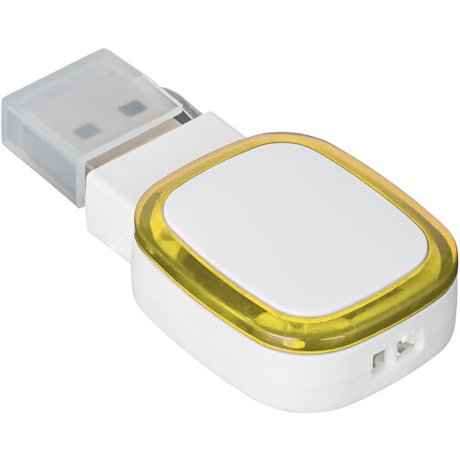 USB-Speicherstick COLLECTION 500 , Reflects MB , weiß MB , 4 GB , Kunststoff MB , 39,00cm x 4,00cm x 26,00cm (Länge x Höhe x Breite), Bild 1