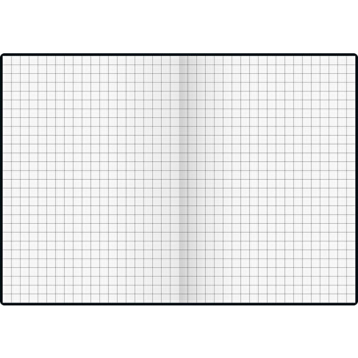 Notizbuch Modell 733 11 , Brunnen, schwarz, Kunststofffolie, 10,00cm x 1,20cm x 14,00cm (Länge x Höhe x Breite), Bild 1