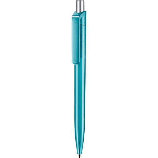 Kugelschreiber INSIDER TRANSPARENT M , Ritter-Pen, türkis, ABS-Kunststoff, 0,90cm (Länge), Bild 1