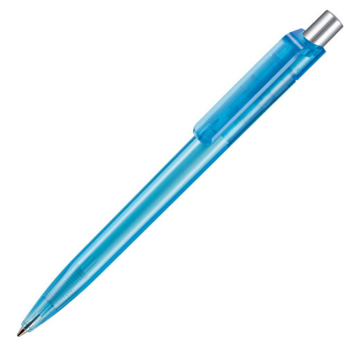 Kugelschreiber INSIDER TRANSPARENT M , Ritter-Pen, caribic-blau, ABS-Kunststoff, 0,90cm (Länge), Bild 2