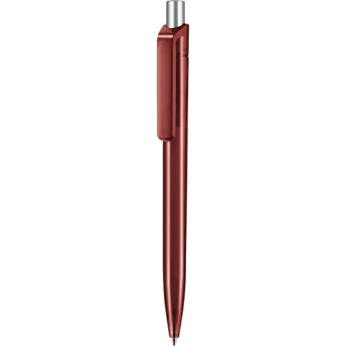 Kugelschreiber INSIDER TRANSPARENT M , Ritter-Pen, rubin-rot, ABS-Kunststoff, 0,90cm (Länge), Bild 1