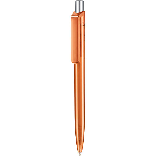 Kugelschreiber INSIDER TRANSPARENT M , Ritter-Pen, clementine-orange, ABS-Kunststoff, 0,90cm (Länge), Bild 1