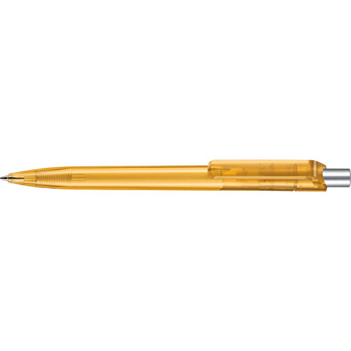 Kugelschreiber INSIDER TRANSPARENT M , Ritter-Pen, mango-gelb, ABS-Kunststoff, 0,90cm (Länge), Bild 3