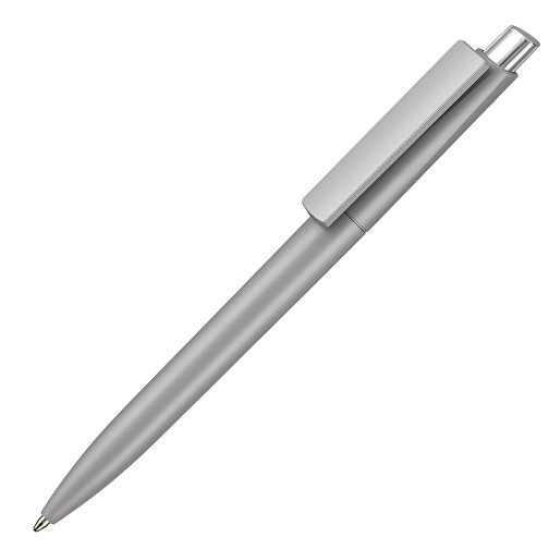 Kugelschreiber CREST M , Ritter-Pen, stein-grau, ABS-Kunststoff, 0,95cm (Länge), Bild 2
