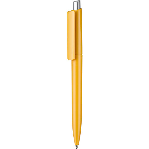 Kugelschreiber CREST M , Ritter-Pen, apricot-gelb, ABS-Kunststoff, 0,95cm (Länge), Bild 1