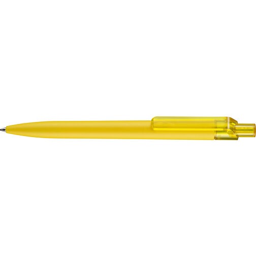 Kugelschreiber INSIDER SOFT ST , Ritter-Pen, zitronen-gelb/ananas-gelb, ABS-Kunststoff, 0,90cm (Länge), Bild 3