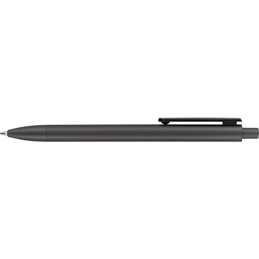 Kugelschreiber IONOS SOFT , Ritter-Pen, schwarz, ABS-Kunststoff, 14,30cm (Länge), Bild 3