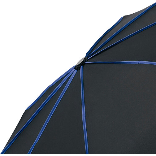 AOC-Oversize-Taschenschirm FARE® Seam , Fare, schwarz-euroblau, 100% Polyester-Pongee, , Bild 2