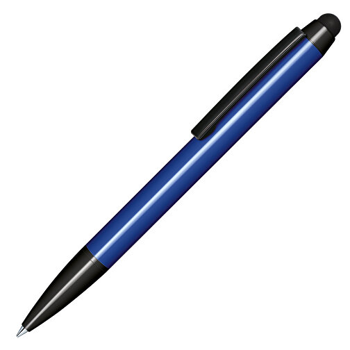Roubill Attract Drehkugelschreiber , blau, Metall, 15,00cm x 140,00cm x 11,00cm (Länge x Höhe x Breite), Bild 2