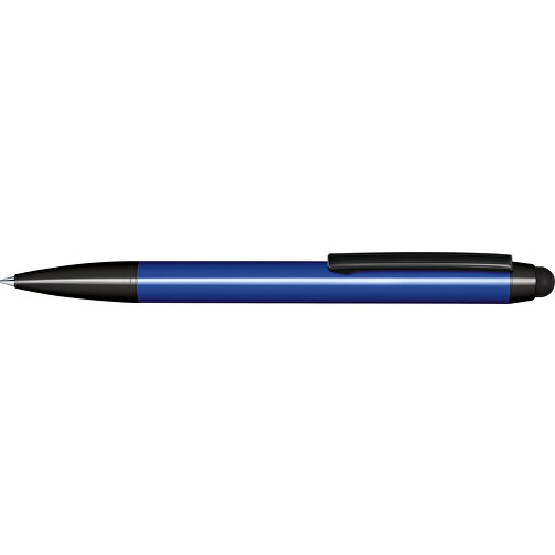 Roubill Attract Drehkugelschreiber , blau, Metall, 15,00cm x 140,00cm x 11,00cm (Länge x Höhe x Breite), Bild 3