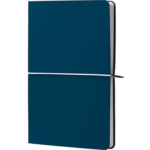 Bullet Journal A5 Softcover , blau, PVC & Papier, 21,00cm x 1,40cm x 14,50cm (Länge x Höhe x Breite), Bild 1