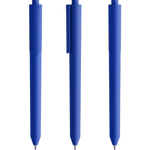 Pigra P03 Push Kugelschreiber , dunkelblau, ABS-Kunststoff, 14,00cm x 1,30cm (Länge x Breite), Bild 6