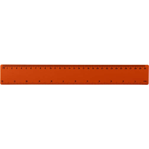 Rothko 30 Cm Kunststofflineal , orange, PP Kunststoff, 31,30cm x 0,10cm x 4,20cm (Länge x Höhe x Breite), Bild 1