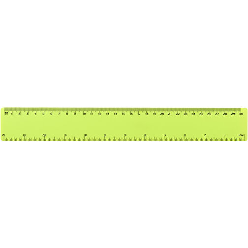 Rothko 30 Cm Kunststofflineal , limone, PP Kunststoff, 31,30cm x 0,10cm x 4,20cm (Länge x Höhe x Breite), Bild 1