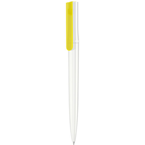 RECYCLED PET PEN Switch K Transparent , uma, gelb, Kunststoff, 14,99cm (Länge), Bild 1