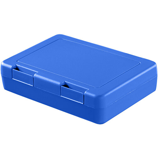 Vorratsdose 'Snack-Box' , standard-blau PP, Kunststoff, 18,00cm x 4,20cm x 12,50cm (Länge x Höhe x Breite), Bild 1