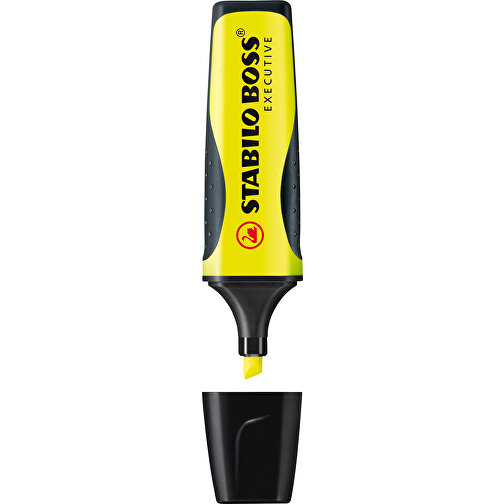STABILO BOSS EXECUTIVE Leuchtmarkierer , Stabilo, gelb, Kunststoff, 10,50cm x 1,70cm x 2,70cm (Länge x Höhe x Breite), Bild 1