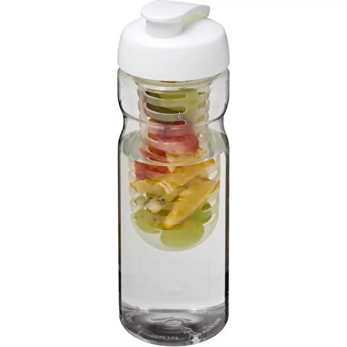 Bouteille de sport et infuseur H2O Base® 650 ml avec couvercle à clapet, Image 1