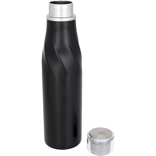 Hugo 650 Ml Selbstversiegelnde Kupfer-Vakuum Isolierflasche , schwarz, Edelstahl, 28,00cm (Höhe), Bild 4