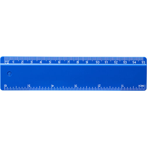 Righello Renzo da 15 cm in plastica, Immagine 1