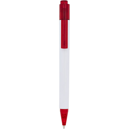 Calypso Kugelschreiber , rot, ABS Kunststoff, 13,00cm (Höhe), Bild 1