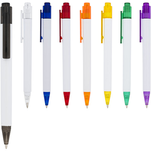 Bolígrafo con clip y punta translúcida de color 'Calypso', Imagen 6