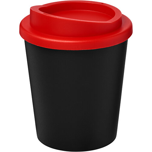 Americano® Espresso 250 Ml Isolierbecher , schwarz / rot, PP Kunststoff, 11,80cm (Höhe), Bild 1