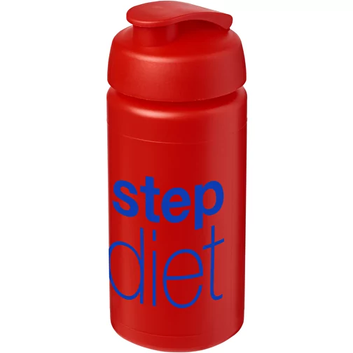 Bouteille de sport Baseline® Plus GRIP 500ml avec couvercle à clapet, Image 2