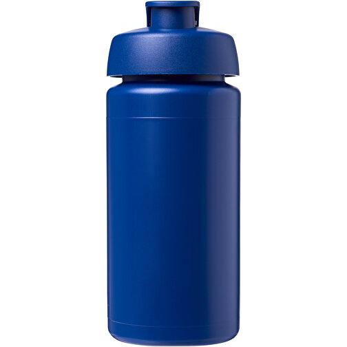 Baseline® Plus Grip 500 Ml Sportflasche Mit Klappdeckel , blau, HDPE Kunststoff, PP Kunststoff, 18,50cm (Höhe), Bild 3