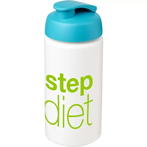 Bouteille de sport Baseline® Plus GRIP 500ml avec couvercle à clapet, Image 2