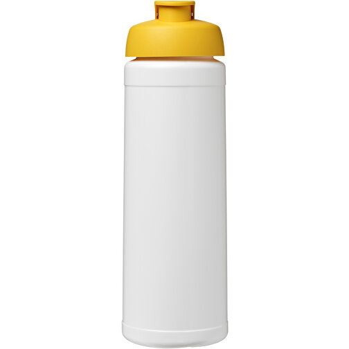 Baseline® Plus 750 Ml Flasche Mit Klappdeckel , weiß / gelb, HDPE Kunststoff, PP Kunststoff, 23,60cm (Höhe), Bild 3