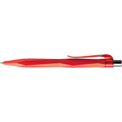 Prodir QS20 PRT Push Kugelschreiber , Prodir, rot / silber poliert, Kunststoff/Metall, 14,10cm x 1,60cm (Länge x Breite), Bild 5