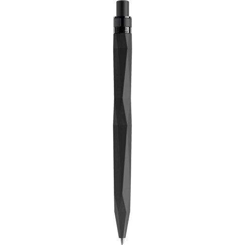 Prodir QS20 Soft Touch PRS Push Kugelschreiber , Prodir, schwarz / schwarz satiniert, Kunststoff/Metall, 14,10cm x 1,60cm (Länge x Breite), Bild 3