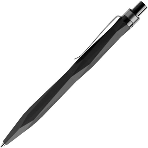 Prodir QS20 Soft Touch PRS Push Kugelschreiber , Prodir, schwarz / graphit, Kunststoff/Metall, 14,10cm x 1,60cm (Länge x Breite), Bild 4
